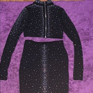 Matching set! Top and skirt both included!